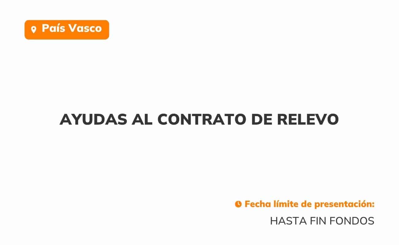 Ayudas al contrato de relevo