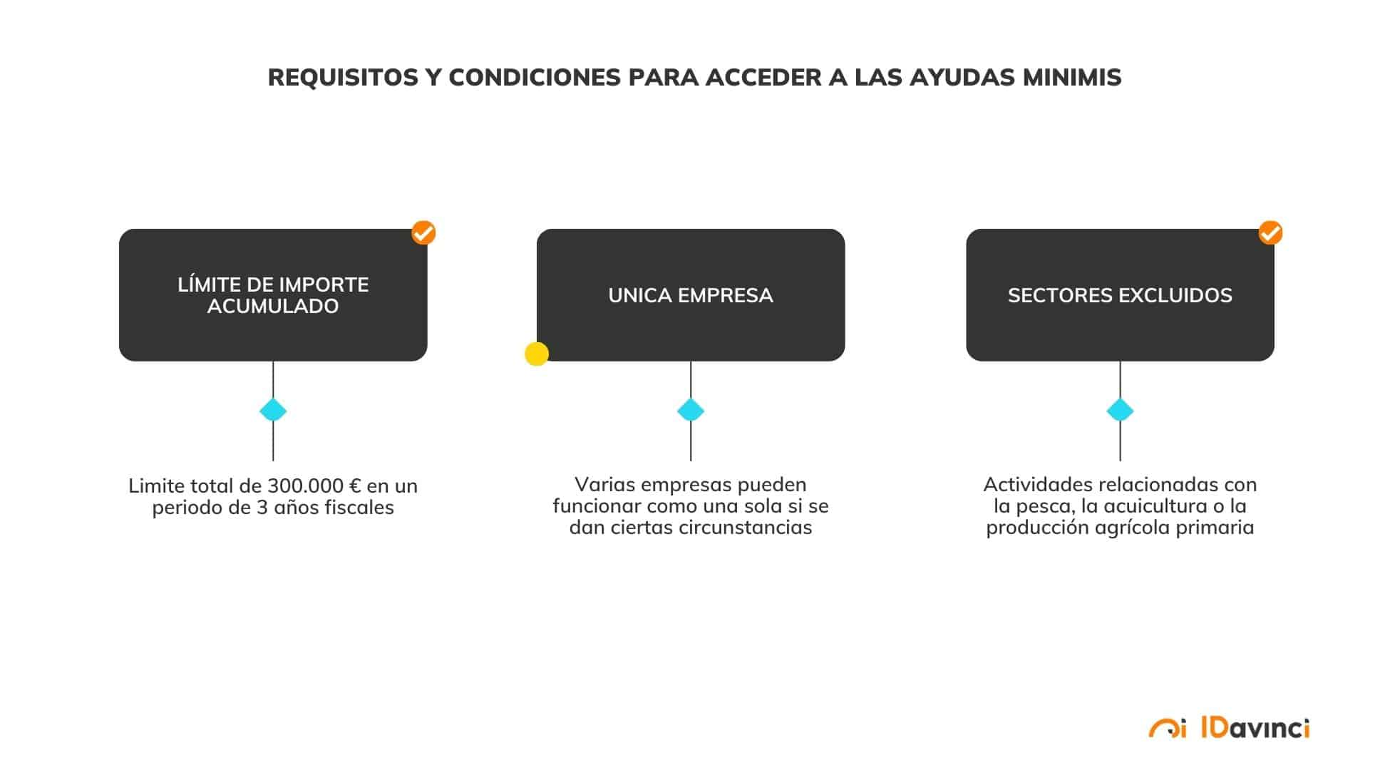 Requisitos y condiciones para acceder a las ayudas minimis